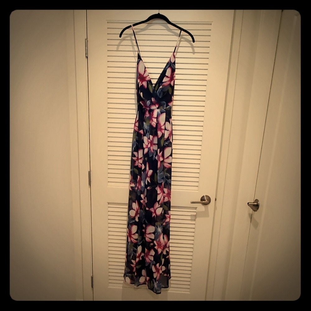 Floral maxi dress